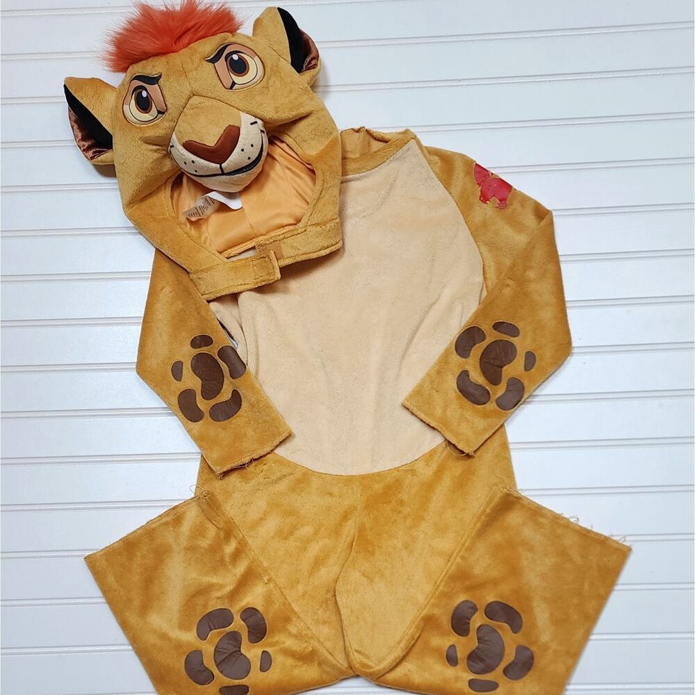 Disney Kion Kids Costume in Tan and Orange
